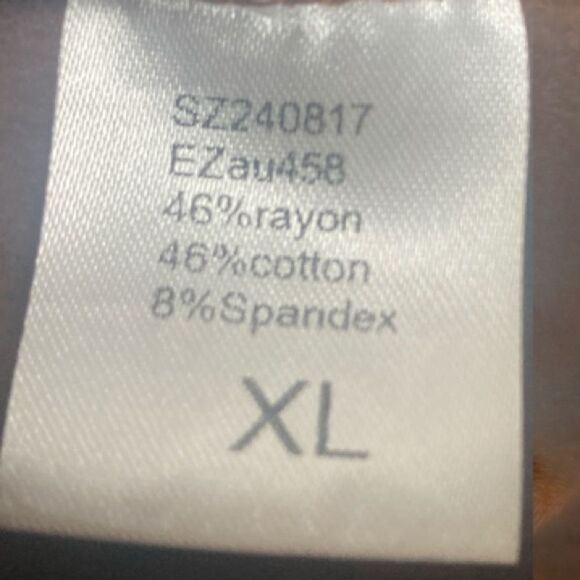 AUTOMET Brown Long Sleeve Women's Top / XL - Picture 8 of 9